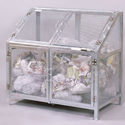 グリーンライフゴミｽﾃｰｼｮﾝメッシュゴミ収集庫