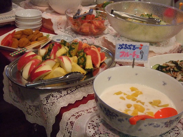 夕食