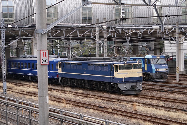 EF65 501牽引 スハフ12系 C58 239 配給の送り込み3
