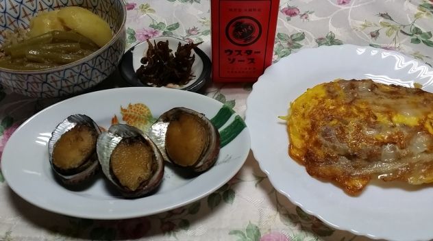 トコブシと蕗を貰いました 浜松のトリイソース 曲まめ子の まめ子な日々 楽天ブログ