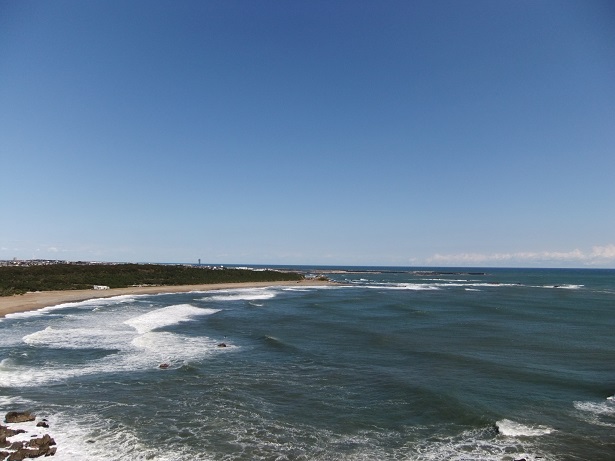 犬吠崎灯台からの眺め