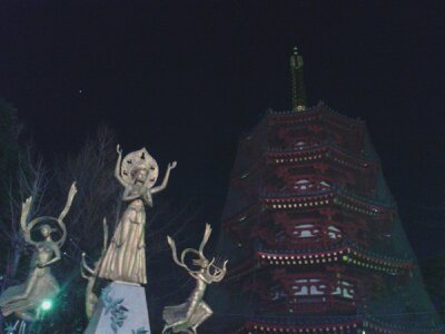 川崎大師五重塔2013新春