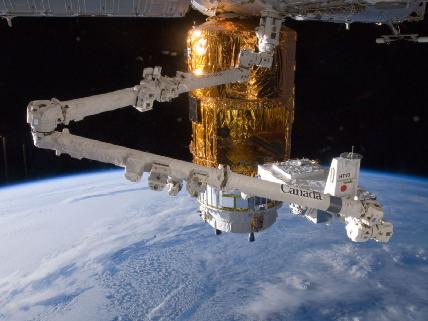 Canadarm2 and HTV-3