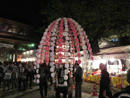 池上本門寺の万灯行列