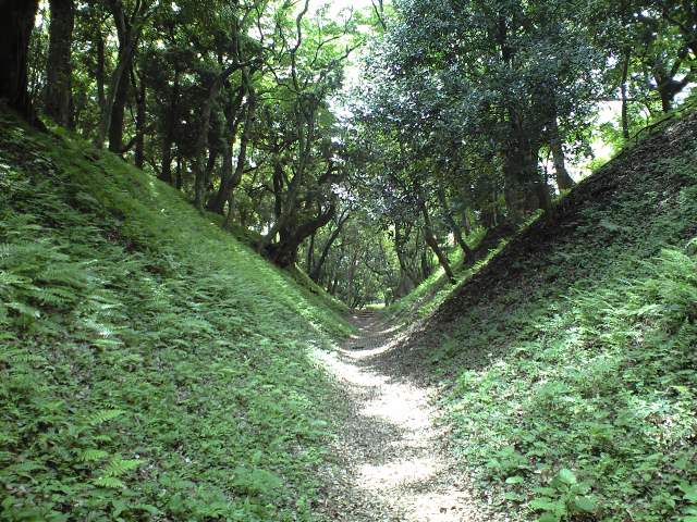 小峰の大堀切