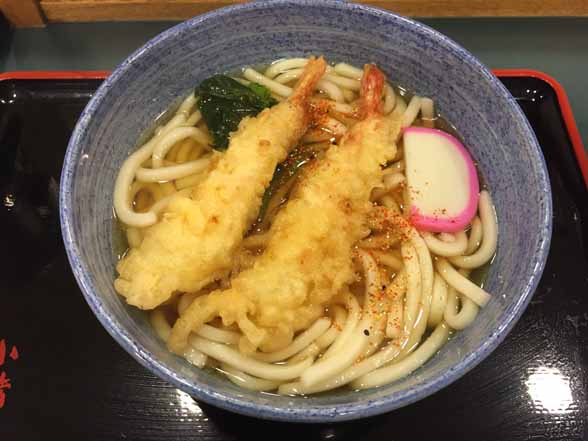 小諸蕎麦・天ぷらうどん（大）