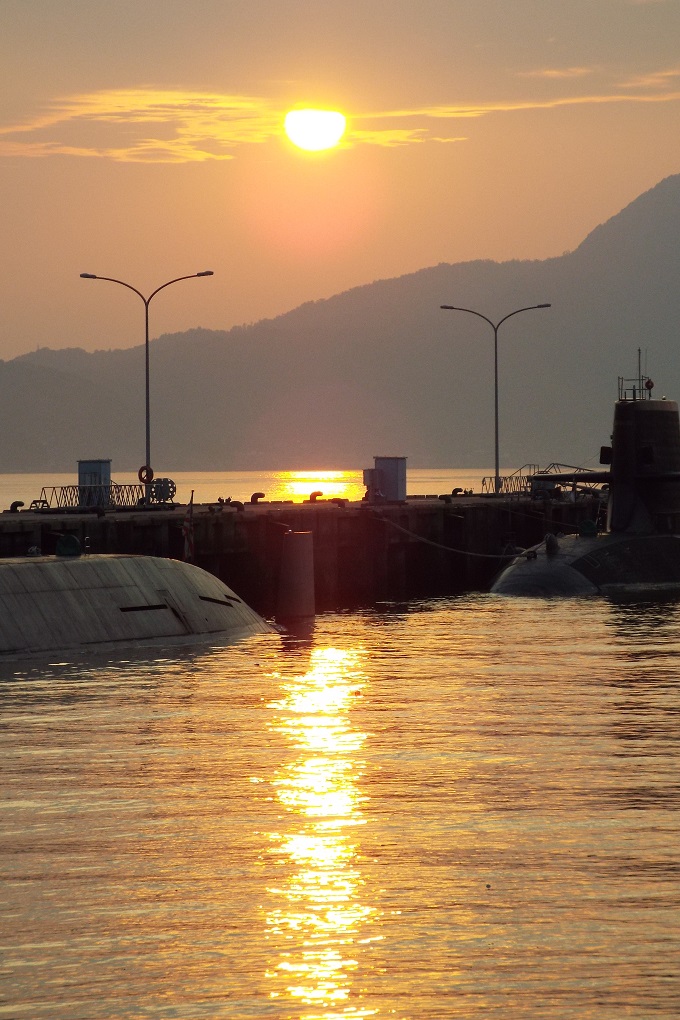 夕景・アレイからすこじま