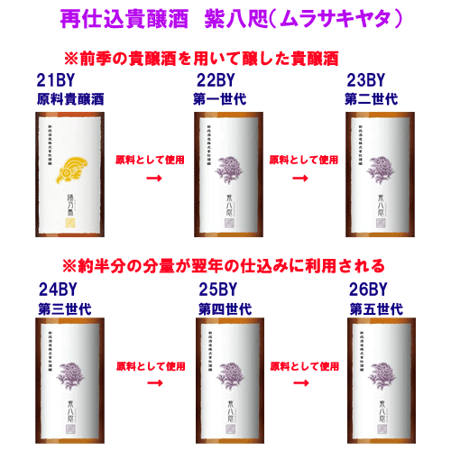 数量限定入荷 新政 紫八咫 - 飲料・酒