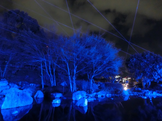 松山城二之丸史跡庭園 光のおもてなし in Winter  ～アクア・フェリーチェ～