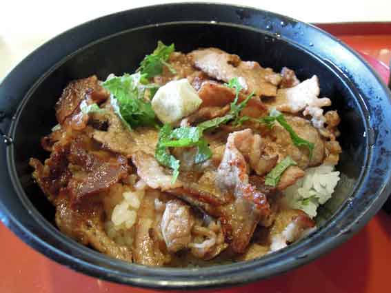 ジョイフルの「焼肉丼」-2♪