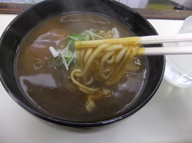 千住旭町・北千住上りそばのカレー南蛮そば2