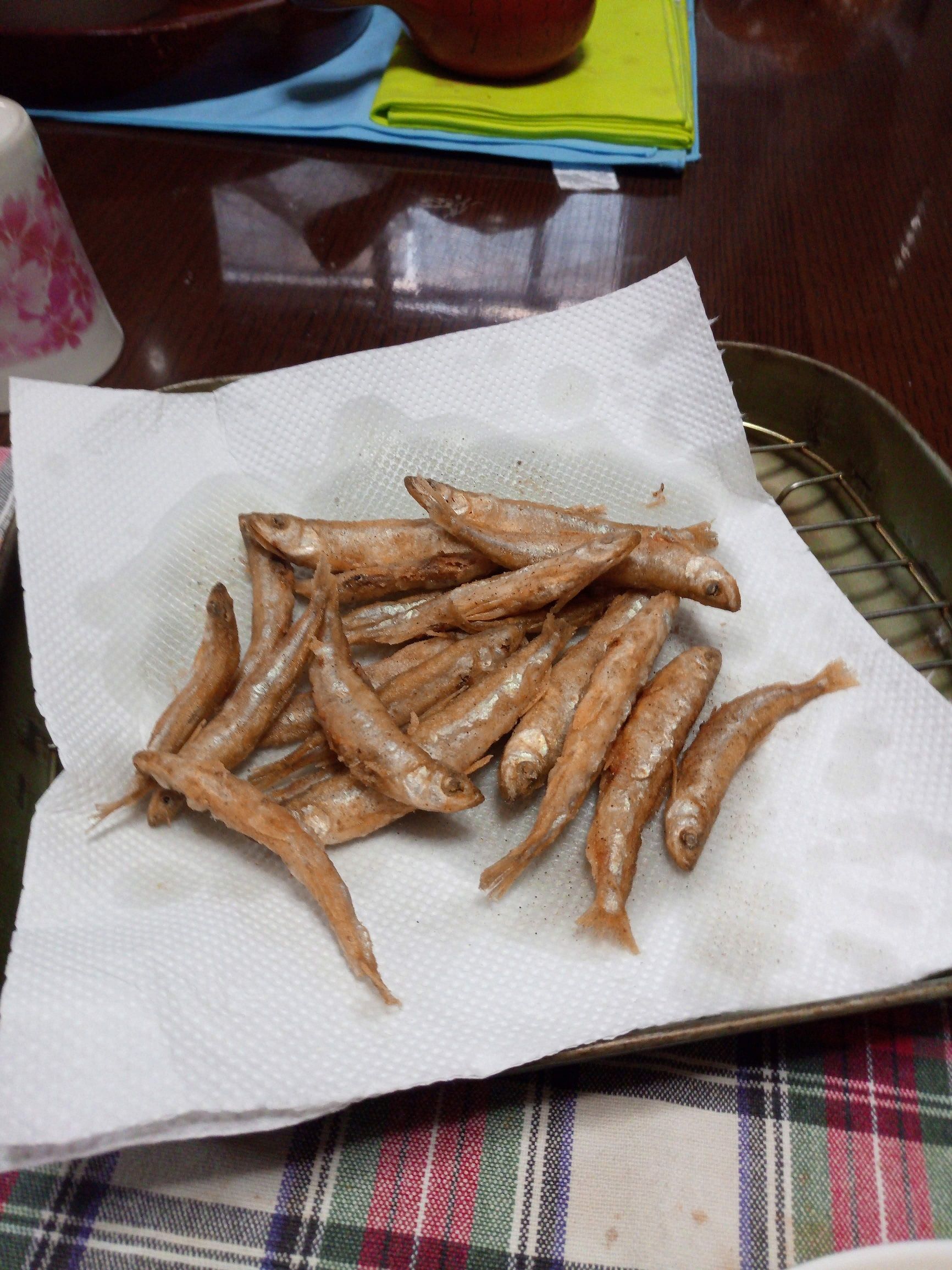 わかさぎのてんぷら | ばいあんどほーるど - 楽天ブログ