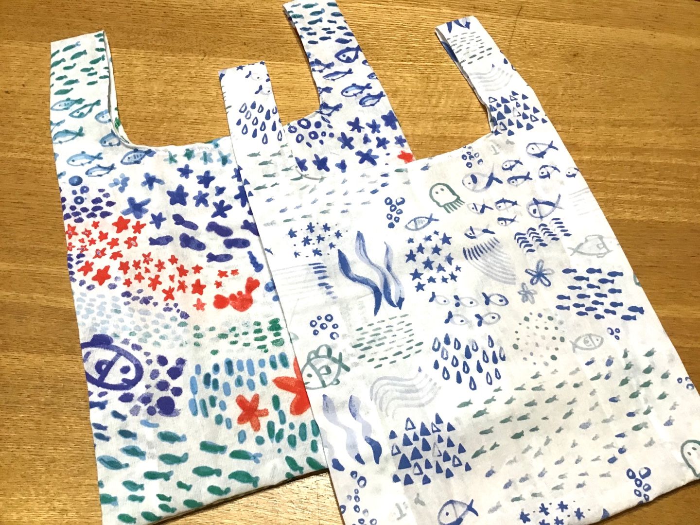 超簡単！レジ袋型エコバッグ🛍 | M. 〜カラーセラピストのちくちく手作り日記～ - 楽天ブログ