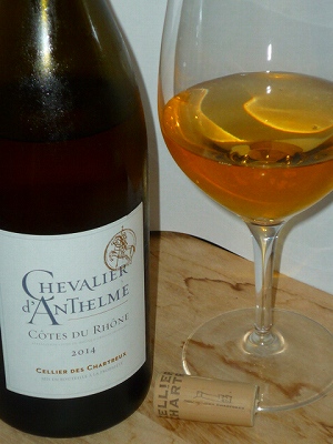 Cellier des Chartreux Chevalier d'Anthelme Blanc 2014 glass.jpg