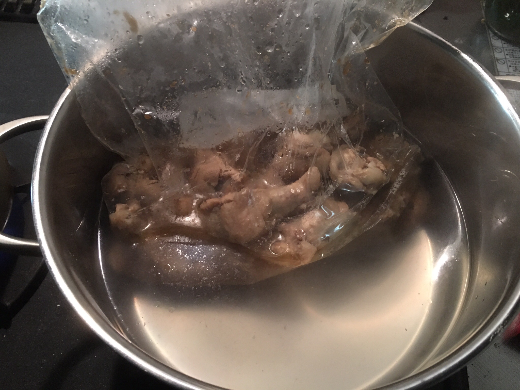鳥 低温 煮込み