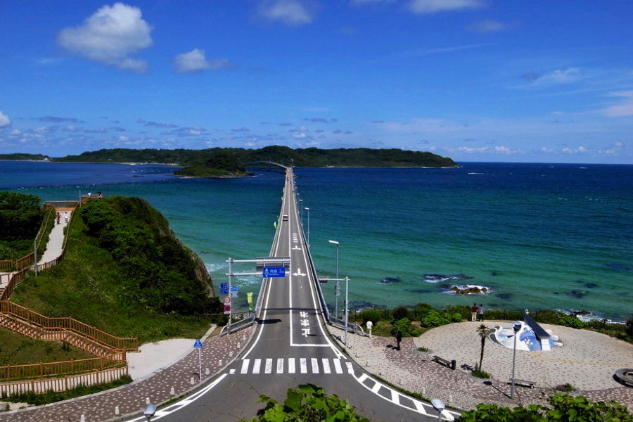 角島大橋＆青い空