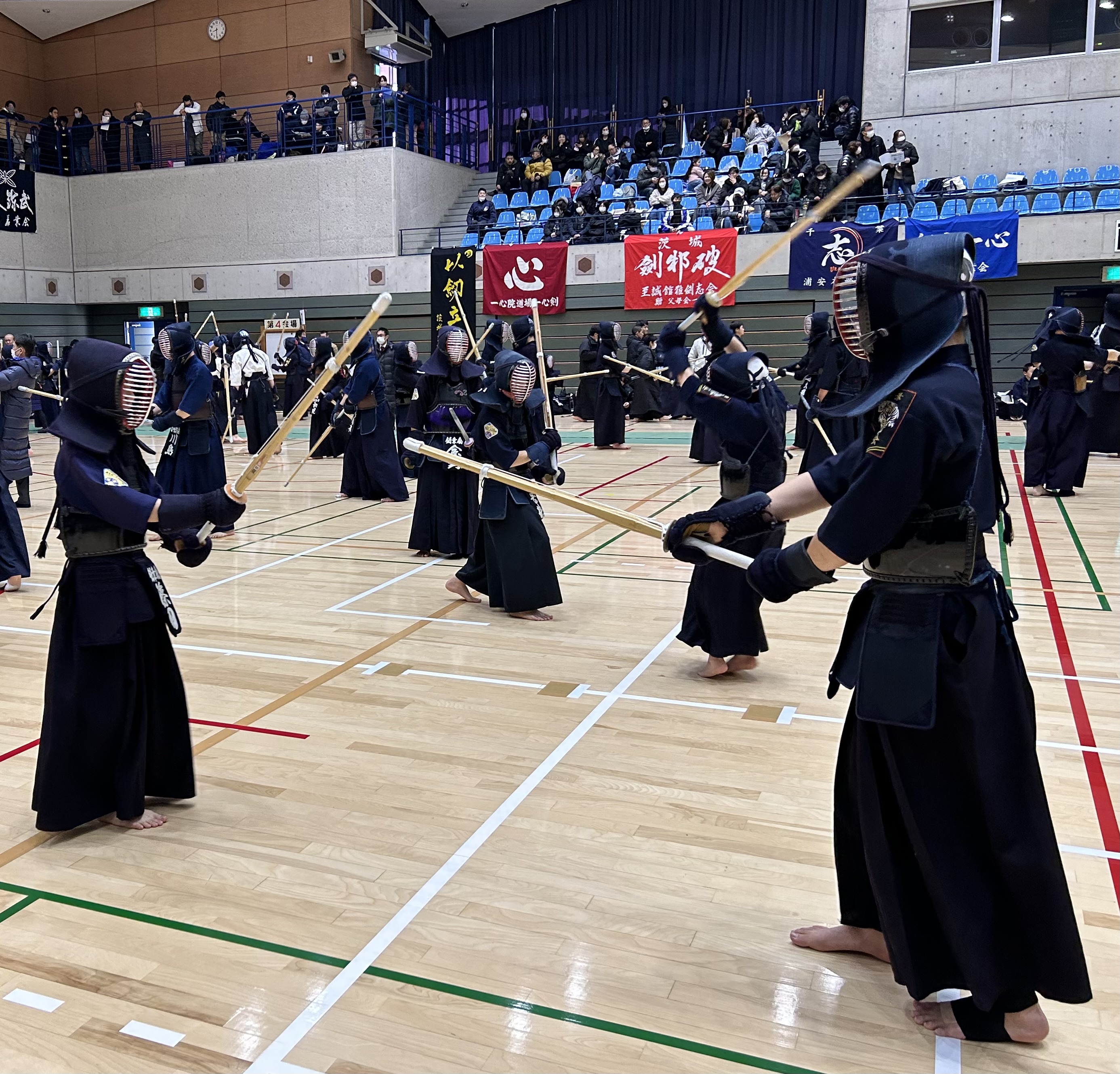 結城尚武館創立50周年第40回関東少年大会、第32回柏井大会に出場