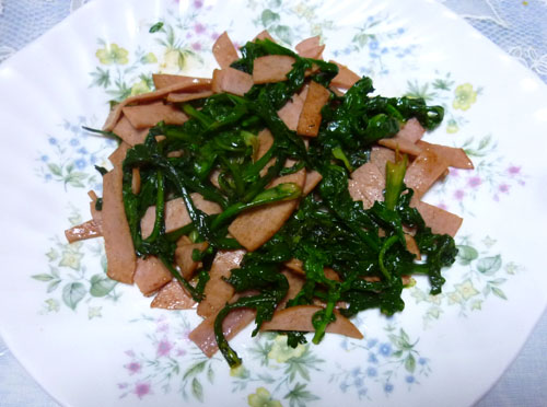 春菊とハムの炒めもの.jpg
