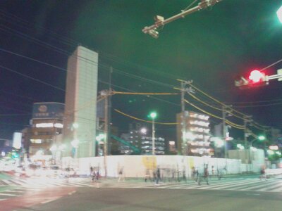 日ノ出町駅前2012年11月