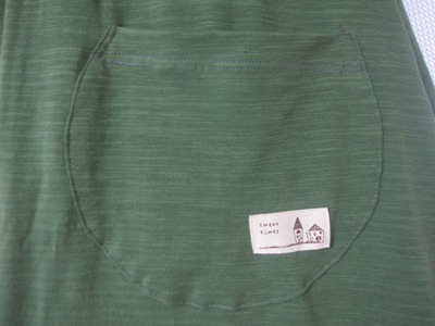 キキワンピ(緑)ポケット