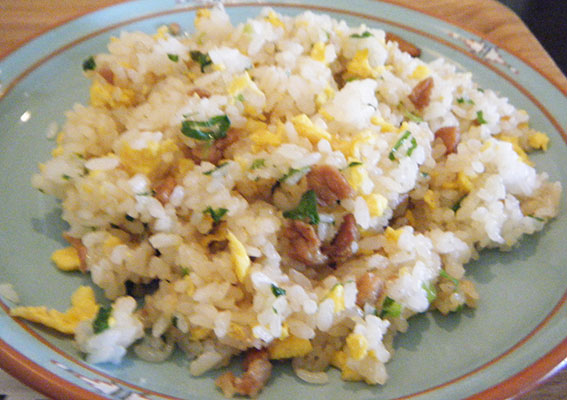 シェフの「炒飯」-2♪