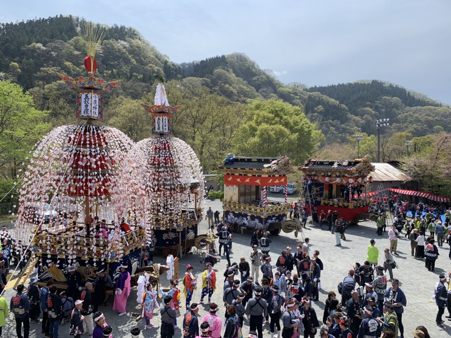 小鹿野の春祭り 秩父の小鹿野温泉旅館 梁山泊のブログ 楽天ブログ