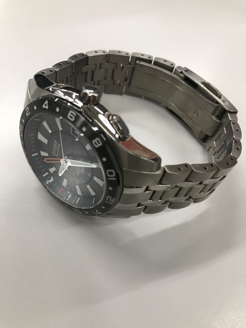 ソーラー電波枠 / CITIZEN アテッサ GMT | Is my rule correct