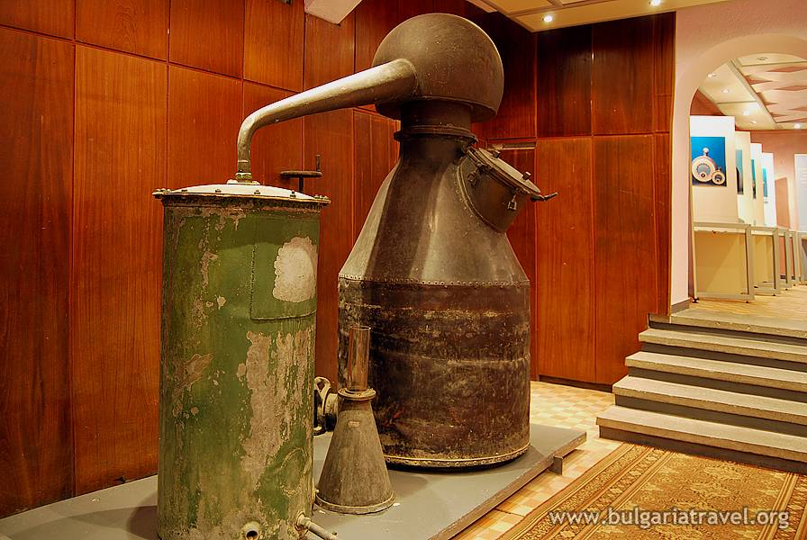 バラ博物館内部