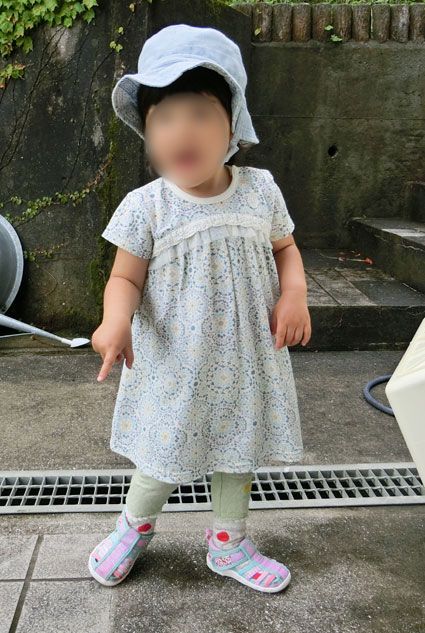 胸元のギャザーとレースが素敵 ビケットクラブワンピース 買い物メモと子育て 楽天ブログ