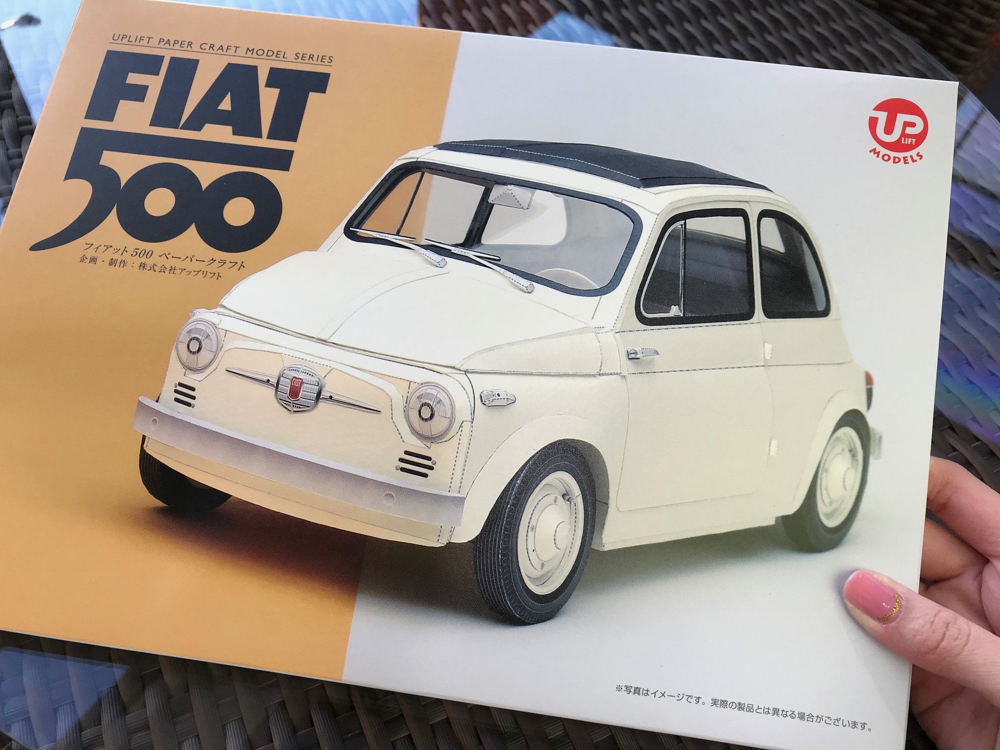 Fiat 500 大人のペーパークラフト アクセル フィアット アルファ ロメオ 調布 のスタッフブログ 楽天ブログ