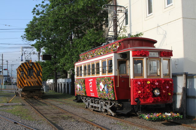 函館市電 100周年花電車運行3