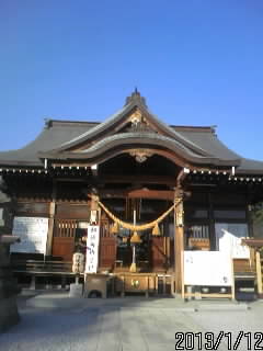 白鷺神社・拝殿１