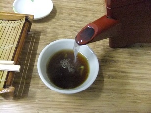 翁そば＠浅草のそば湯