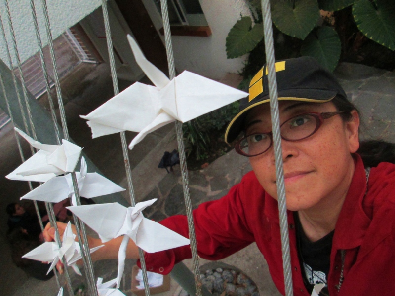 Mari Sano recuerdo de las grullas