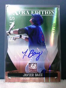 Javier Baez オート　(２５枚限定)