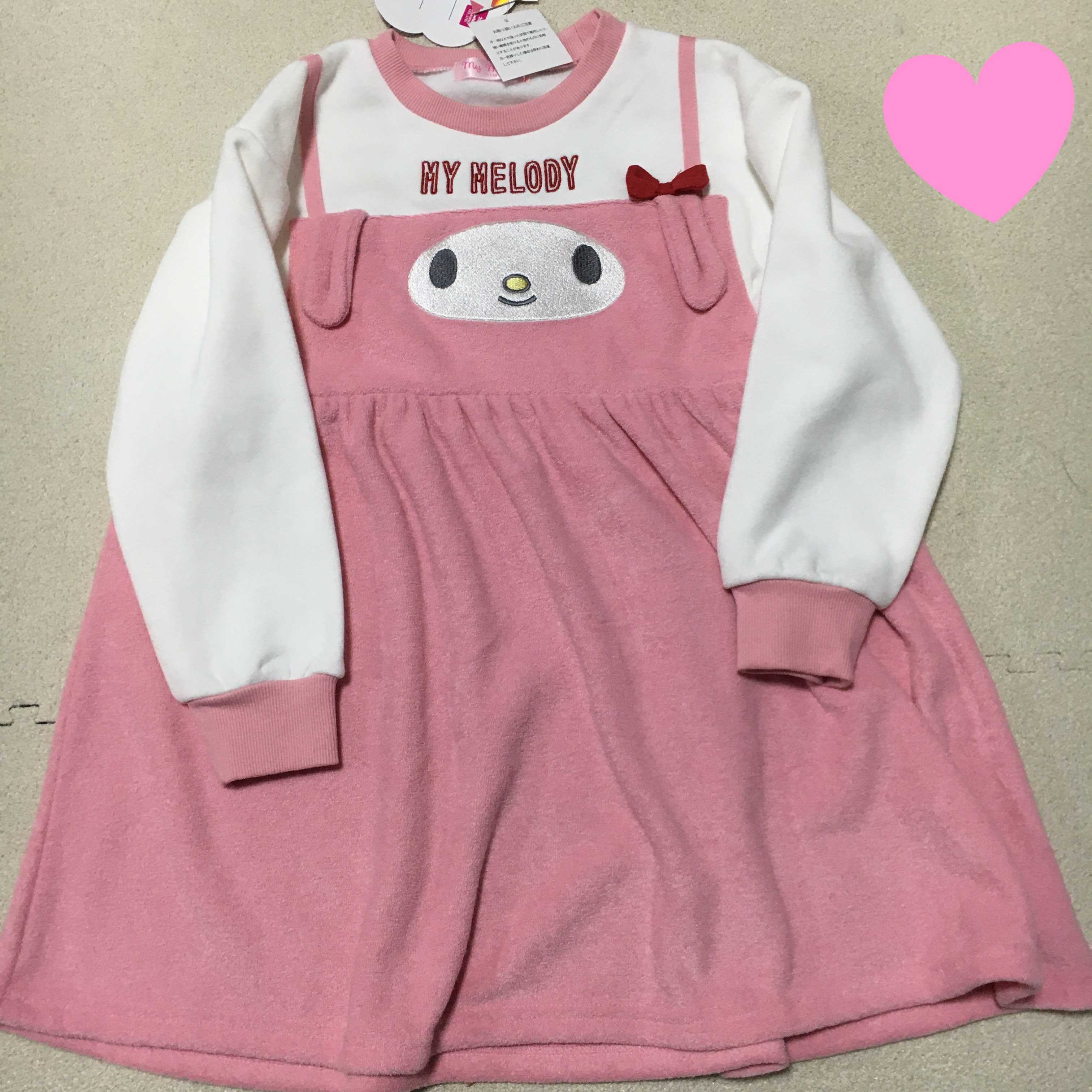 しまむら お買い得だったマイメロディのワンピース 毎日がnew Day お出かけと子ども服が大好きな人の日記 楽天ブログ