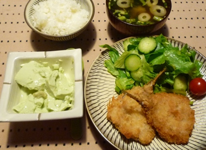 2013.05.04アシ?フライ＆枝豆よせ豆腐2.jpg