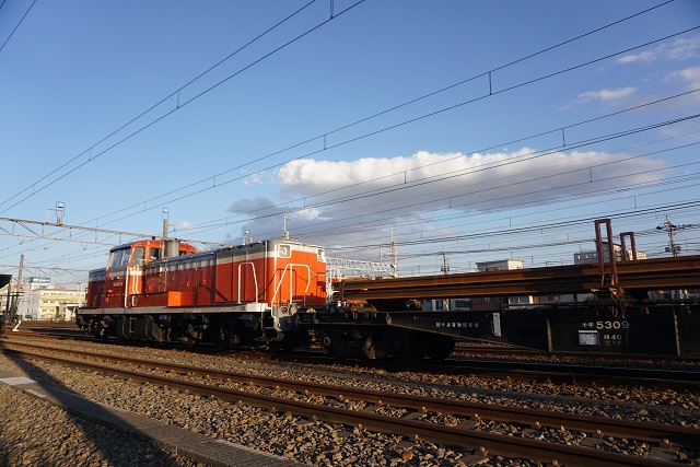 EF64 1046 JRF広島色牽引 鹿島貨物 & DE10 1751牽引 新宿チキ工臨5