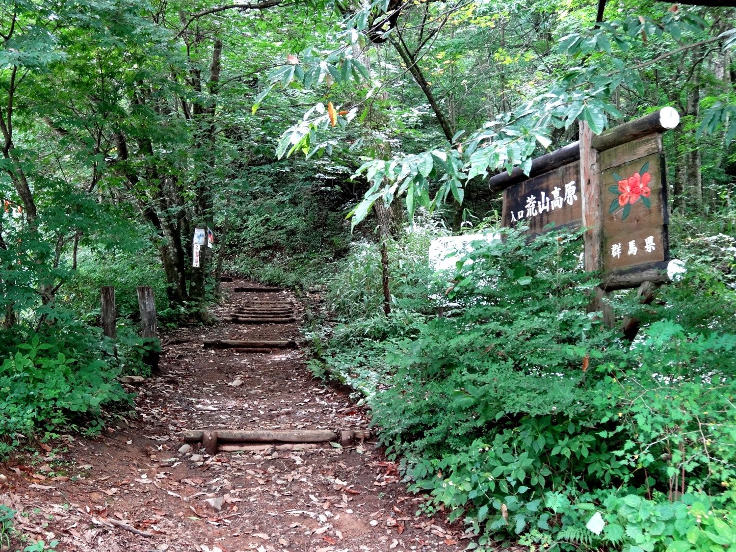 赤城・荒山（標高1572m）で登山の練習！ 2019年9月2日 | 山と花と小型車でサイクリング！ - 楽天ブログ