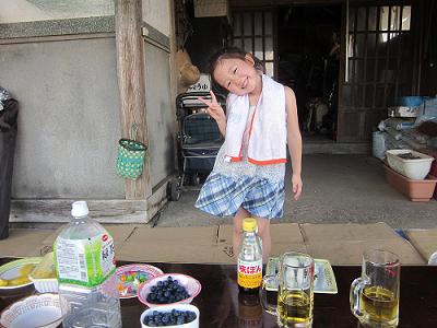 バーベキューのあと