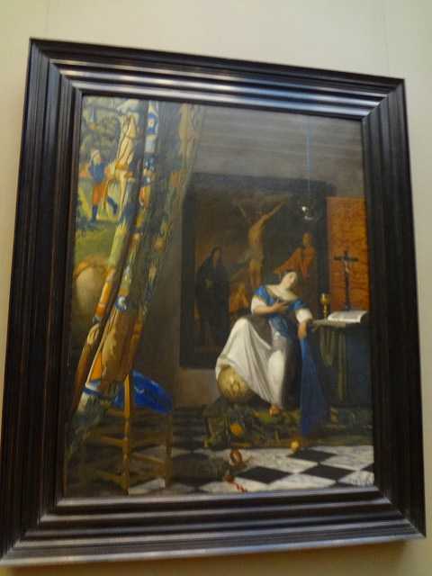 フェルメール 信仰の寓意 Allegory of the Catholic Faith ca.1670-72