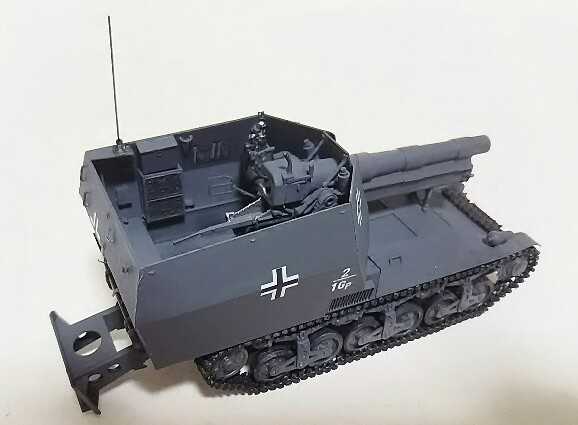 RPM A.G. 15cm SFH13/1  Sf  Auf GW Lr.S.  F  Sd.Kfz.135/1 - Front Zach 35053 135 Model Plastikowy