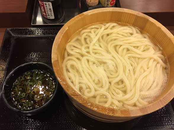 丸亀製麺・釜揚げ（大）