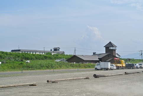 あそビーチの駐車場