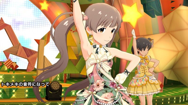 ミリシタで箱崎星梨花の限定ssrが当たったので Mvを撮影しました