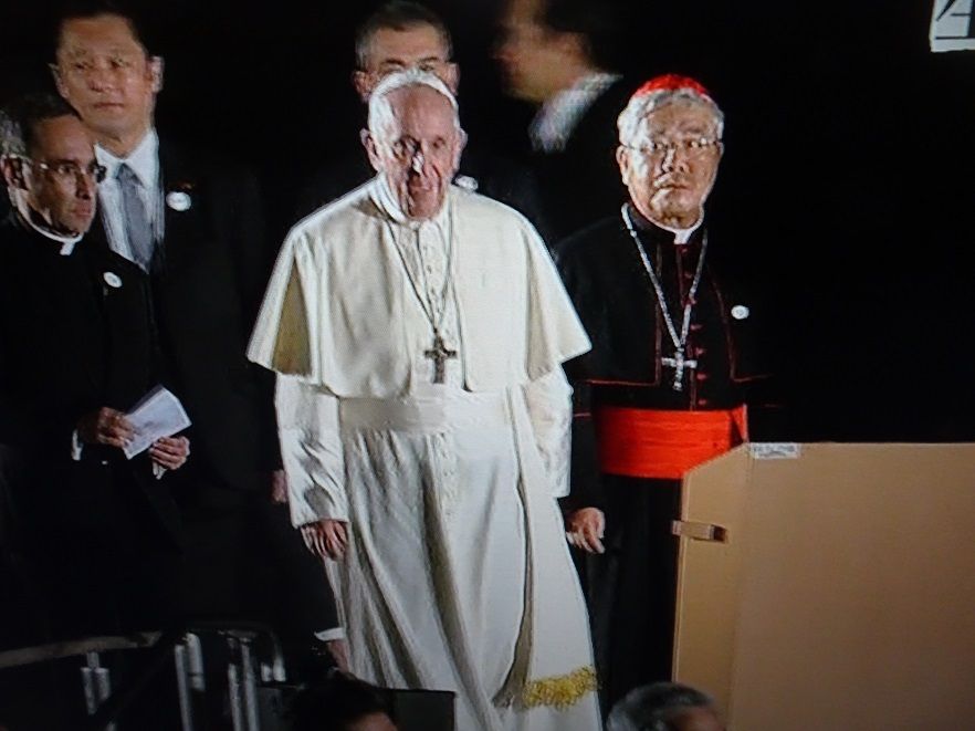 フランシスコ・ローマ教皇(法王)in広島 toshiecfのブログ 楽天ブログ