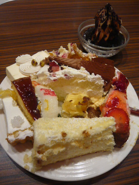で食べる