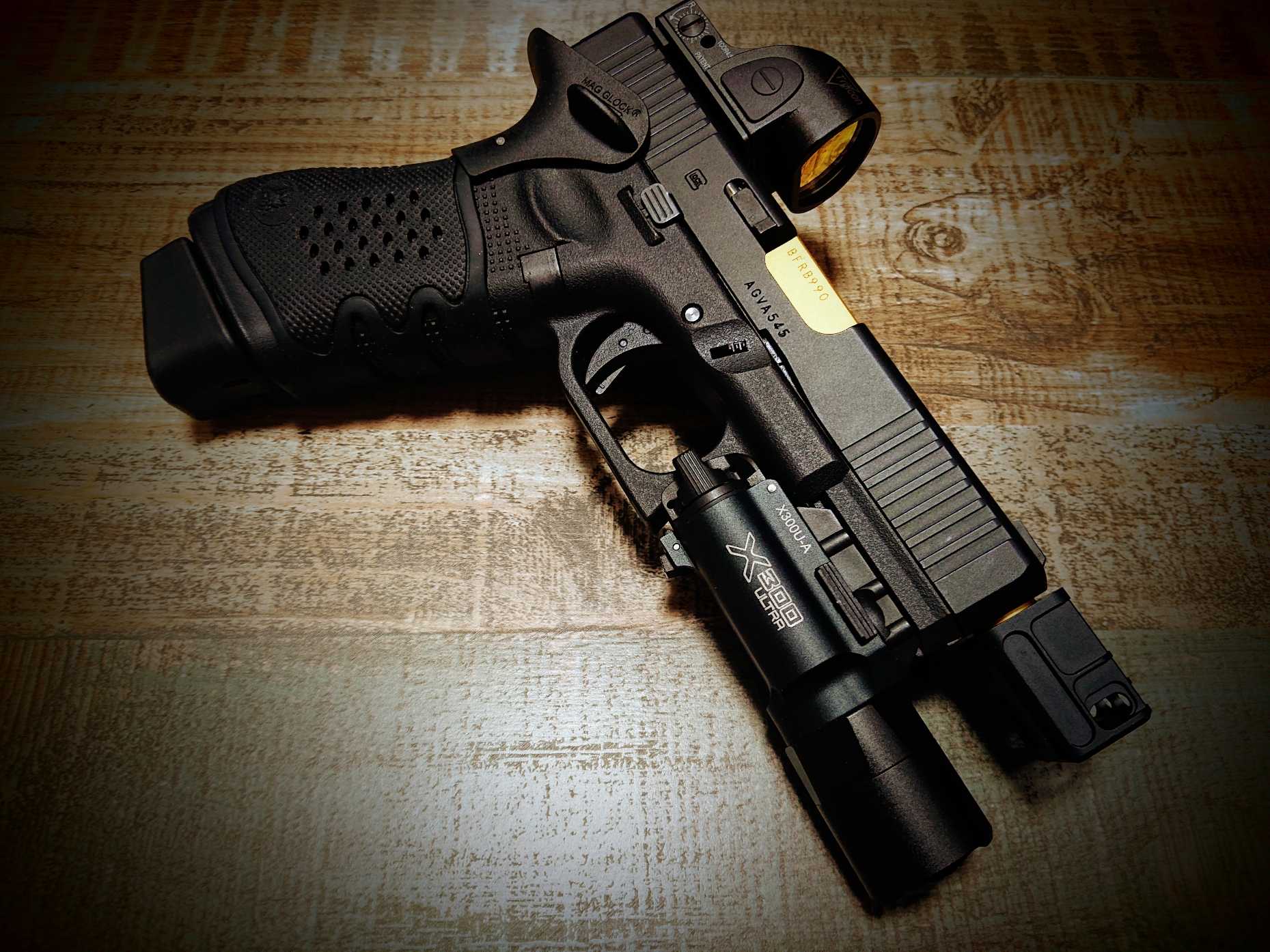 PRO-ARMSアウターバレル UMAREXGlock19X/Glock19 Pro-Arms] Glock19 Gen4 アルミアウターバレル 14ミリ逆ネジ