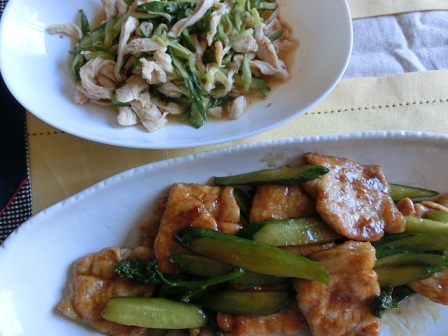 豚の照り焼き