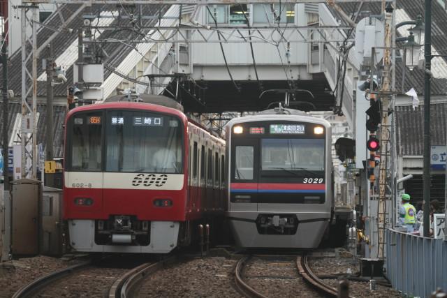 京成 立石を行き交う 相互乗り入れ車両6